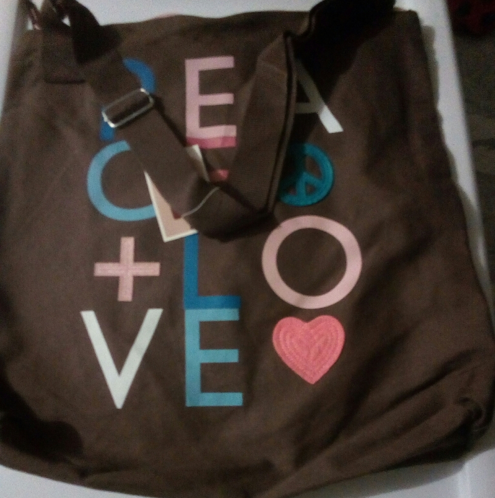 Cross body tote